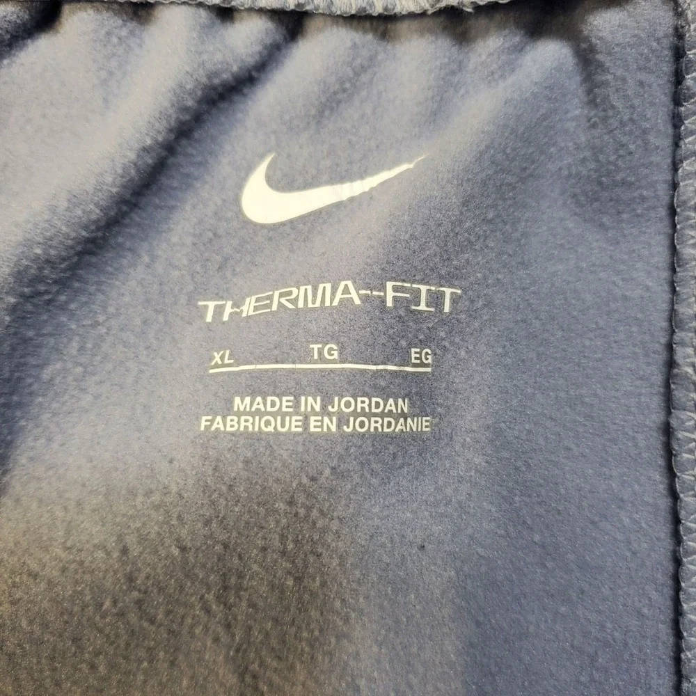 Nike Therma Fit Essential Running Pants Women XL Purple Fleece Lined Joggers Gym